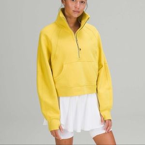 Lululemon Scuba Funnel Neck Soleil